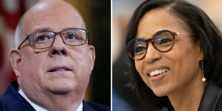 Larry Hogan Says He Supports Abortion Rights; Angela Alsobrooks Fires Back (Video)
